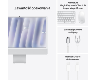 Apple iMac 24 M4/16GB/256/MacOS Retina 4,5K Srebrny 10R GPU - 1291823 - zdjęcie 9